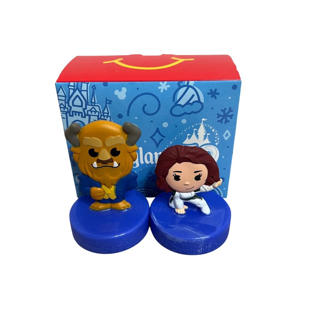 MCDONALDS Disneyland 70th Anniversary Happy Meal 12 Beast Black Widow 2025